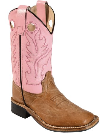 Pink cowgirl boot