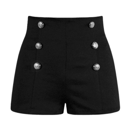 black button shorts @dreamkiss-official