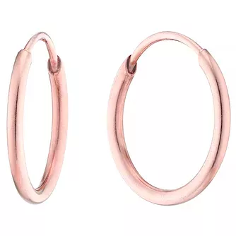 rose gold earrings hoops - Google Search