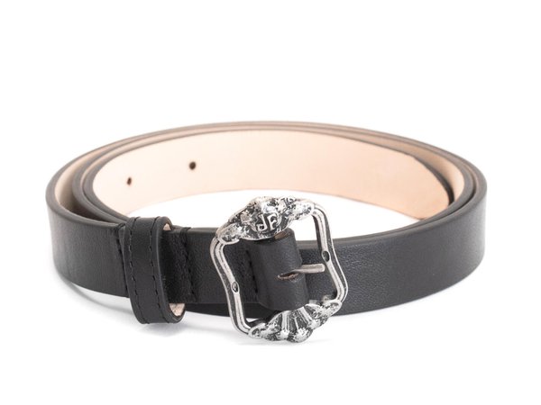 Fellowship Belt - Black | Cute leather belt | Fluevog Shoes