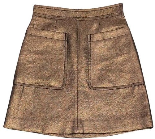 Marc by Marc Jacobs - Bronze Shimmer Skirt