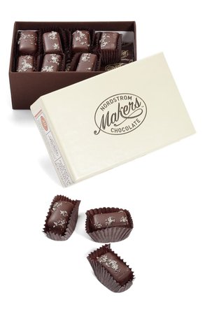 Nordstrom Makers Chocolate Dark Chocolate Sea Salt Caramels (20 Pieces) | Nordstrom