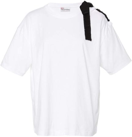 Laced Shoulder T-Shirt