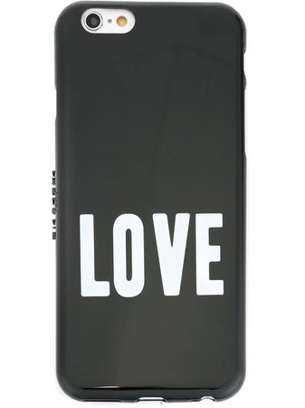 Black Givenchy Love Print Iphone 6 Case | Farfetch.com