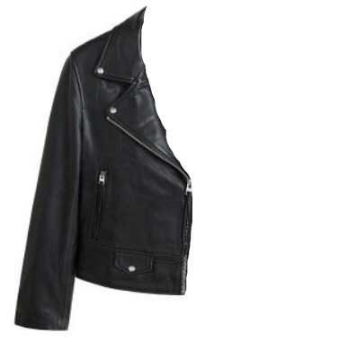 leather jacket cutout