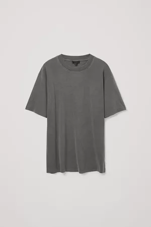 OVERSIZED-FIT T-SHIRT - Dark grey - T-shirts - COS US
