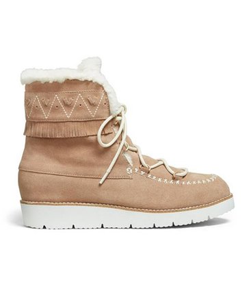 Jack Rogers Vera Suede Lace Up Boots & Reviews - Boots - Shoes - Macy's tan