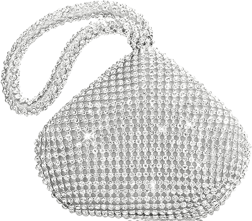 rhinestone triangle purse
