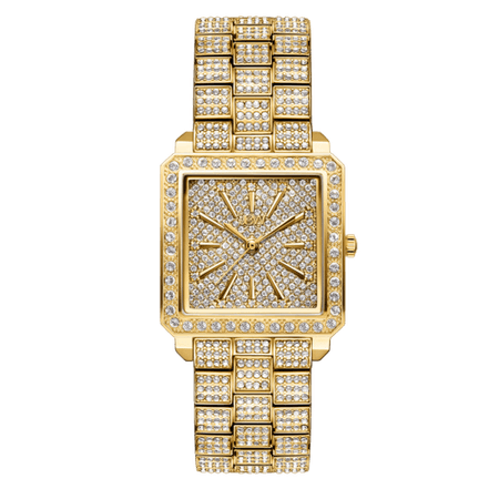 JBW Cristal Square J6386A | Women's Gold Diamond Watch