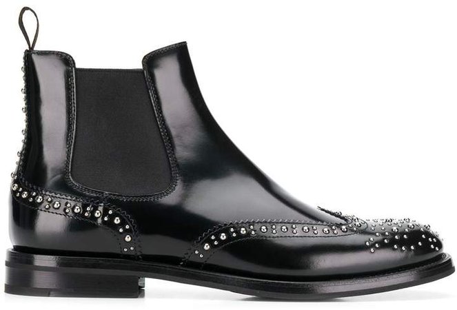 Ketsby Met stud-embellished boots