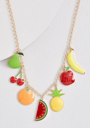 Sweetest Assortment Fruit Necklace Multi | ModCloth