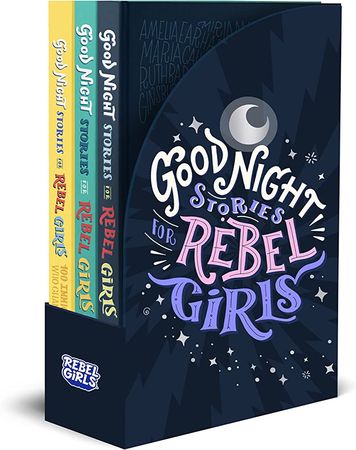 Good Night Stories for Rebel Girls 3-Book Gift Set: Favilli, Elena, Cavallo, Francesca, Rebel Girls: 9781953424129: Amazon.com: Books