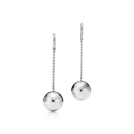 Tiffany HardWear ball hook earrings in sterling silver. | Tiffany & Co.