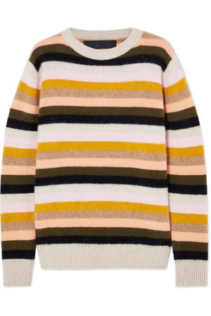 The Elder Statesman striped cashmere sweater