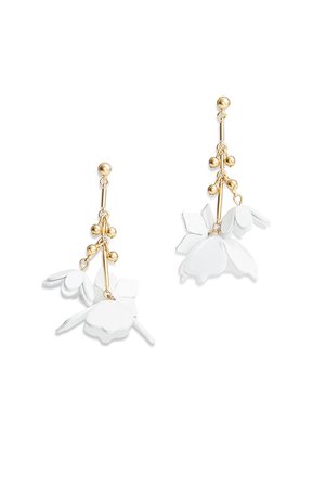 Belle Flower Earrings by J.Crew Accessories for $12 | Rent the Runway
