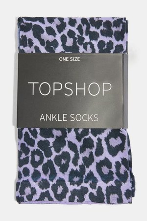 Leopard Print Socks - Socks & Tights - Bags & Accessories - Topshop