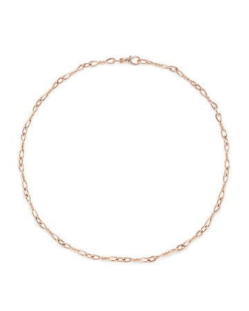David Yurman 36" Continuance Small 18K Rose Gold Chain Necklace