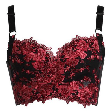 Red Lace Bralette