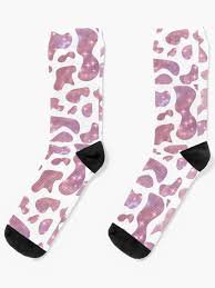 pink cow print socks - Google Search
