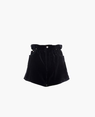 Miu Miu  Black Velvet shorts