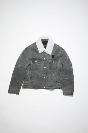 Acne Studios - Padded denim jacket - Carbon grey