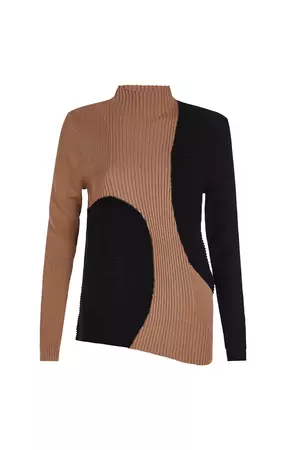 Buy Golightly Asymmetrical Colorblock Sweater online - Carlisle Collection