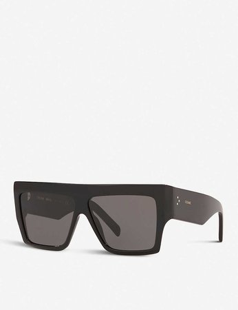CELINE - CL40092I acetate square-frame sunglasses | Selfridges.com