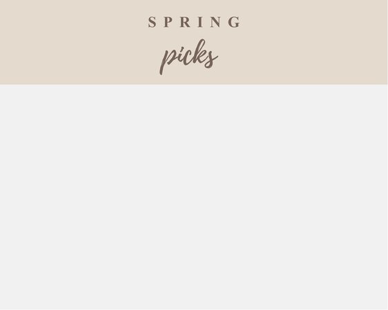 spring picks