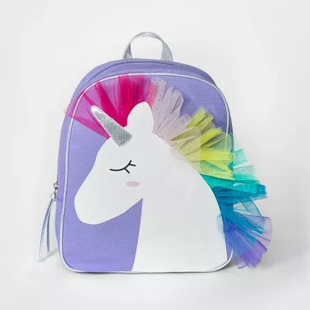 Girls' Unicorn Mini Backpack - Cat & Jack Purple : Target