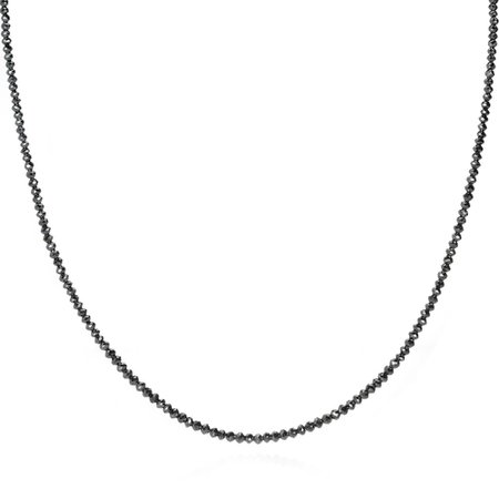 Sethi Couture Noir Medium Black Diamond Necklace