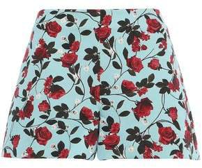 Floral-jacquard Shorts