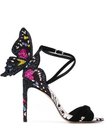 Sophia Webster Chiara Butterfly wing-embellished Sandals - Farfetch