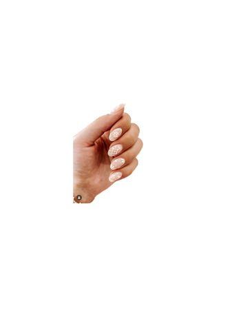 boho manicure nails
