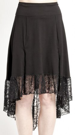 witch high low skirt