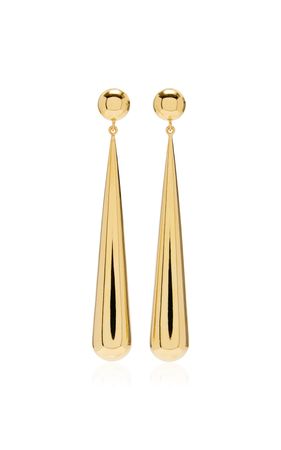 The Louise 18k Gold Plated Earrings By Lié Studio | Moda Operandi