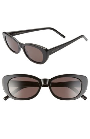 Saint Laurent Betty 53mm Cat Eye Sunglasses | Nordstrom