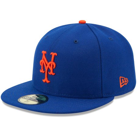 blue and orange fitted