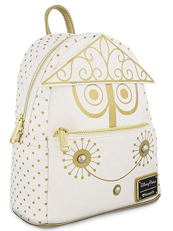 Amazon.com: Loungefly Disney It's A Small World Clock Face Mini Backpack By Loungefly, White: Shoes