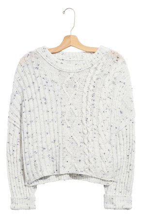 Free People On Your Side Crop Sweater | Nordstrom