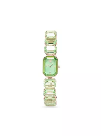 Swarovski Octagon Cut Bracelet Watch - Farfetch