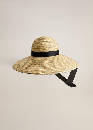 Соломенная шляпа - Женская | Mango МАНГО Россия (Российская Федерация)