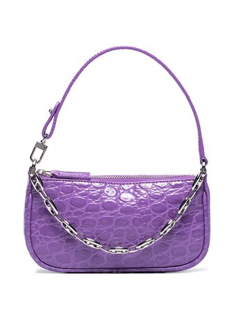 Shop BY FAR mini Rachel chain shoulder bag with Express Delivery - FARFETCH