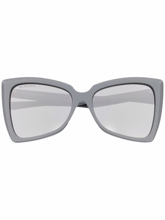 Balenciaga Eyewear butterfly-frame Tinted Sunglasses - Farfetch