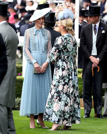 Zara Tindall was the envy of Royal Ascot in her stunning Zimmermann dress | HELLO!