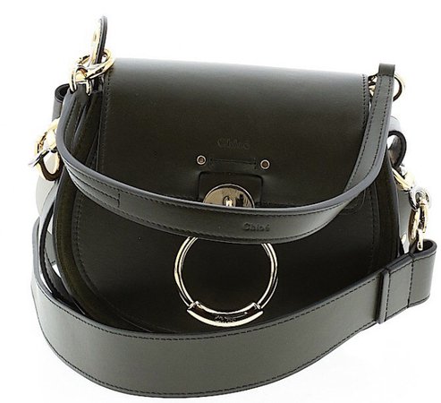 Chloe Tess green leather handbag