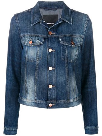 Diesel cropped denim jacket $160 - Buy Online SS18 - Quick Shipping, Price