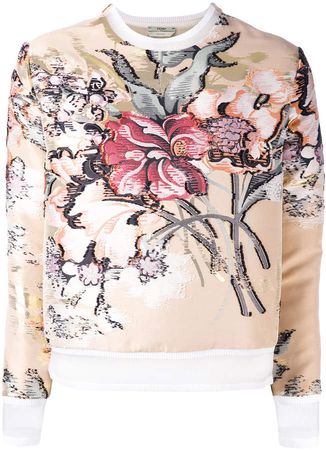 layered floral top
