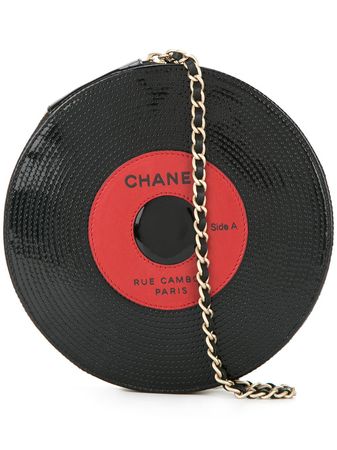 Chanel Pre-Owned 2003-2004 Vinyl Record Clutch Bag - Farfetch