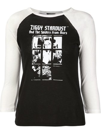 R13  Ziggy Stardust print T-shirt
