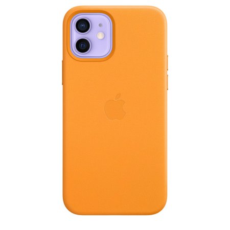 Coque en cuir avec MagSafe pour iPhone 12 | 12 Pro - Violet profond - Apple (FR)